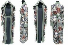 Abaya Kaftan Farasha muslim prayer dress jilbab jalabiya burkha size 52,54,56,58