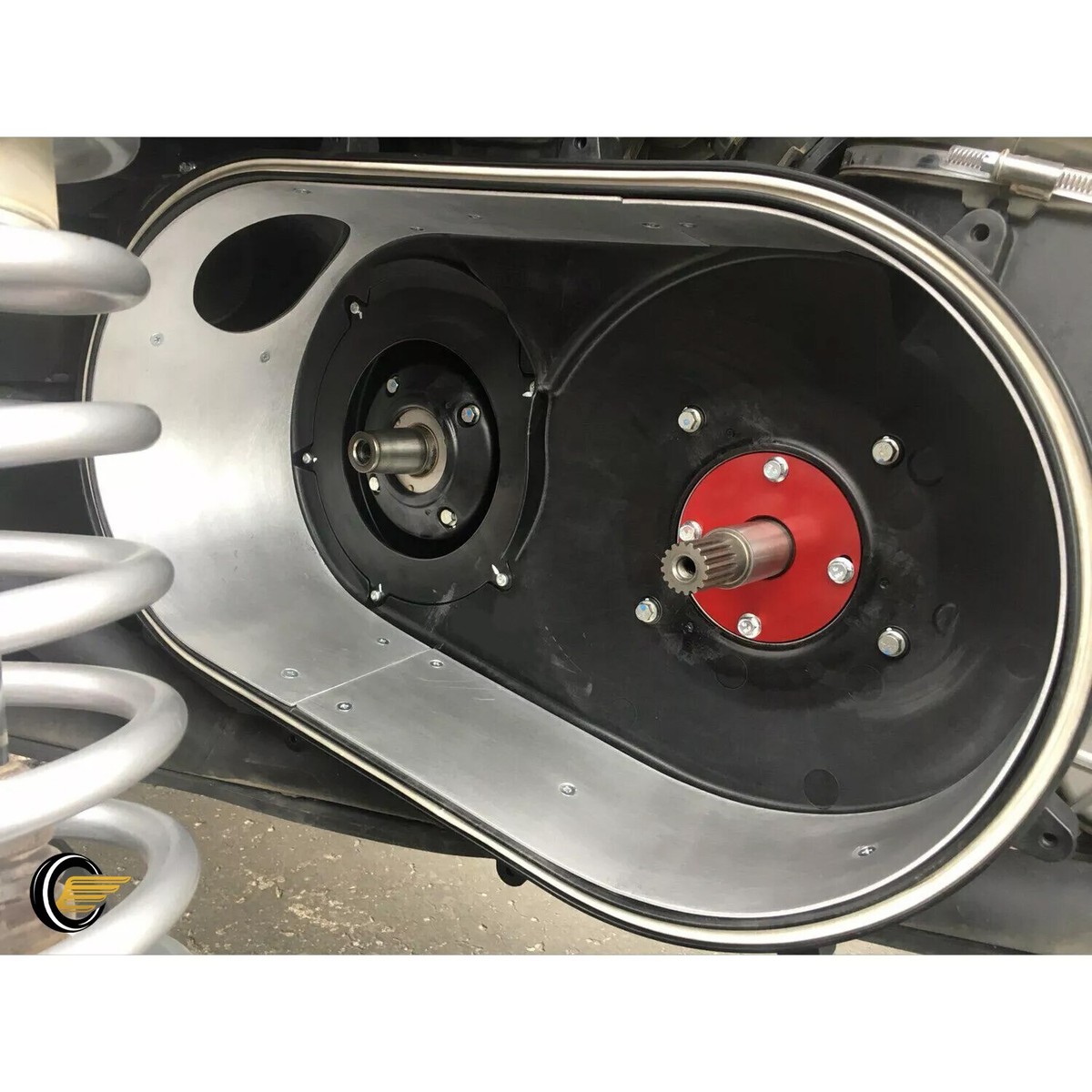 Fits 17-23 Can Am Maverick X3 Clutch Drive Belt Inner Cover Shield