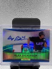 2010 Bowman Platinum Alex Dickerson Patch Auto 6/50!
