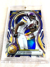 2015 STEFON DIGGS TOPPS FINEST ATOMIC ROOKIE BLUE DIE-CUT RC # 206/299 (NICE!)🔥