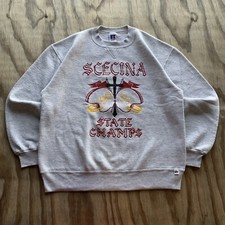Vintage 90s Russell Athletic Highschool Football Sweatshirt Size XL Made in USA