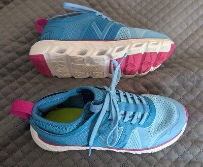 VIONIC Captivate Shoes Womens Size 7 M Horizon Blue Lace-Up Athletic Sneakers