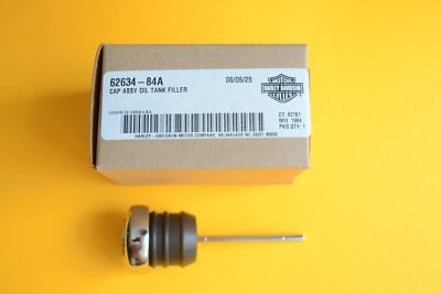 HARLEY NEW OEM Chrome Oil Tank Plug Cap Dipstick FLS 84-99 XL 82