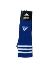 Adidas Unisex Copa Zone Cushion IV Socks Large NEW -Blue/White Cushion Soccer L