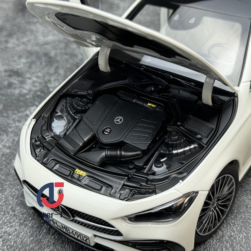NOREV 1/18 Mercedes Benz CLE C-Class E-Class White Coupe Alloy Car Model - Picture 8 of 14