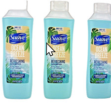  6 Suave Essential Ocean Breeze Refreshing Shampoo 3  3 Conditioner 22.5 oz EC