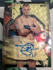 Ian Machado Garry Superfractor 1/1 On-Card Autograph - 2024 Topps Finest UFC