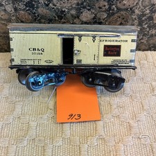 Ives No. 37158 Refrigerator Burlington Route