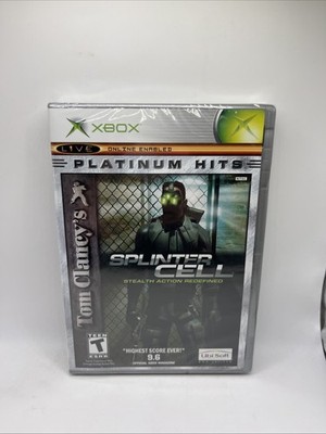 Tom Clancy's Splinter Cell (Microsoft Xbox, 2002) Brand New Sealed