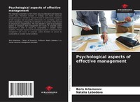 Boris Artamonov (U. A.) | Psychological Aspects Of Effective Management | Buch