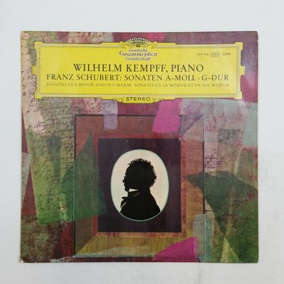 SCHUBERT / KEMPFF Sonaten A Moll & G Dur 139104 LP Vinyl VG++ Cvr VG+ 1965