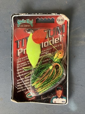 Strike King Titanium Pro Model Fishing Lure Spinner Bait 3/8 Oz