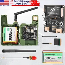 Wio Tracker L1 Bluetooth Meshtastic OLED Board + GPS Module+Case+Antenna+Battery