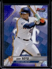 2025 Bowman's Best Juan Soto Purple Mojo Refractor #/250 Mets