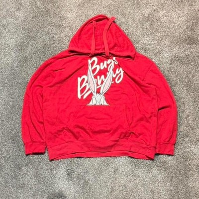 Looney-tunes Men's Red Hoodie