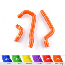 For 2002-2008 2004 KTM 65SX KTM 65 SX XC Silicone Radiator Coolant Hose Pipe Kit