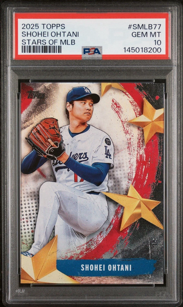 Shohei Ohtani 10 Graded Baseball Sports Trading Cards