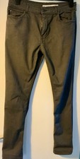 RJR John Rocha Grey Stretch Casual Trousers W32 / L32