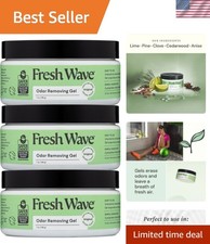 Odor Absorber Gel 7 oz x 3 - Eco-Friendly Freshness for Your Home Environment