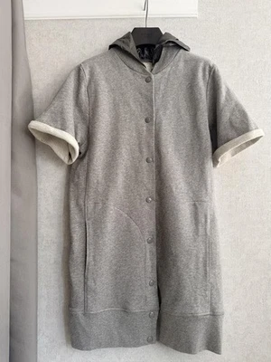 Women MM6 Maison Margiela Coat Grey Cotton S - Bild 1 von 4