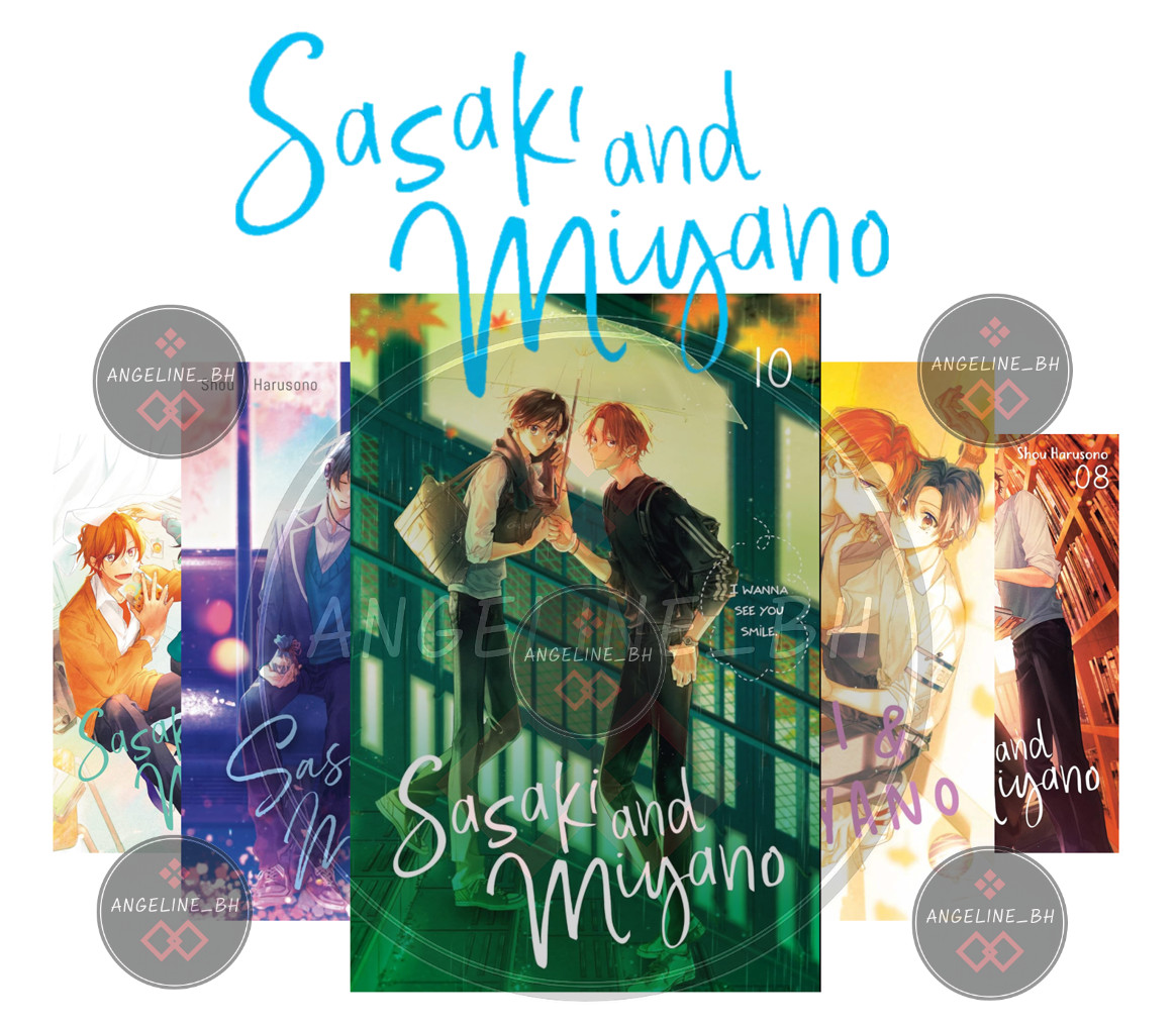 Sasaki y Miyano volumen 1-10 + antología oficial de cómic (inglés) Shou Harusono