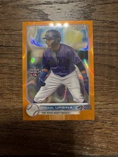 2022 Topps Pro Debut Chrome Orange Lava Refractor /25 Misael Urbina