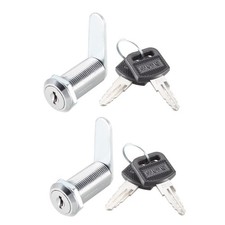 Cam Lock 35mm Cylinder Length Fit for Max 30mm Panel Keyed Different 2Pack