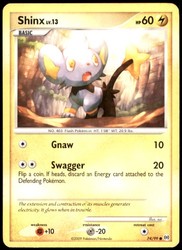 Shinx 74/99 Platinum: Arceus Common