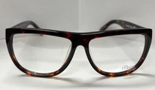NEW Electric Visual Tonette .5 Tortoise Shell Eyeglasses Frames 56mm Unisex