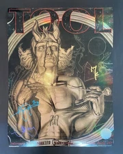 TOOL Band Signed 2022 Concert Poster Belmont, NY 85/380 STANISLAV SZUKALSKI