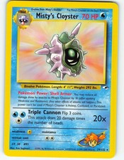 Misty's Cloyster - 29/132 Gym Heroes - Pokémon TCG - 2000 on eBay