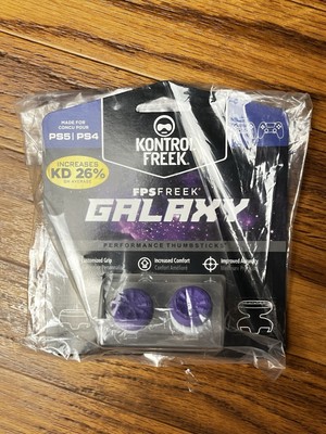 Kontrol Freek PS4 & PS5 Controller Thumb Grips Galaxy Purple