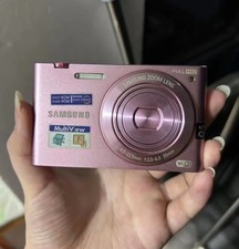 Pink Samsung MV900f 16MP 5x Optical Zoom Flip-out Vlog Camera Fully Tested