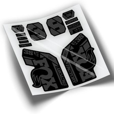 WP437 ADESIVI FORCELLA FOX 38 FACTORY 2021 - 2024 SET DECALS AUTOCOLLANTS