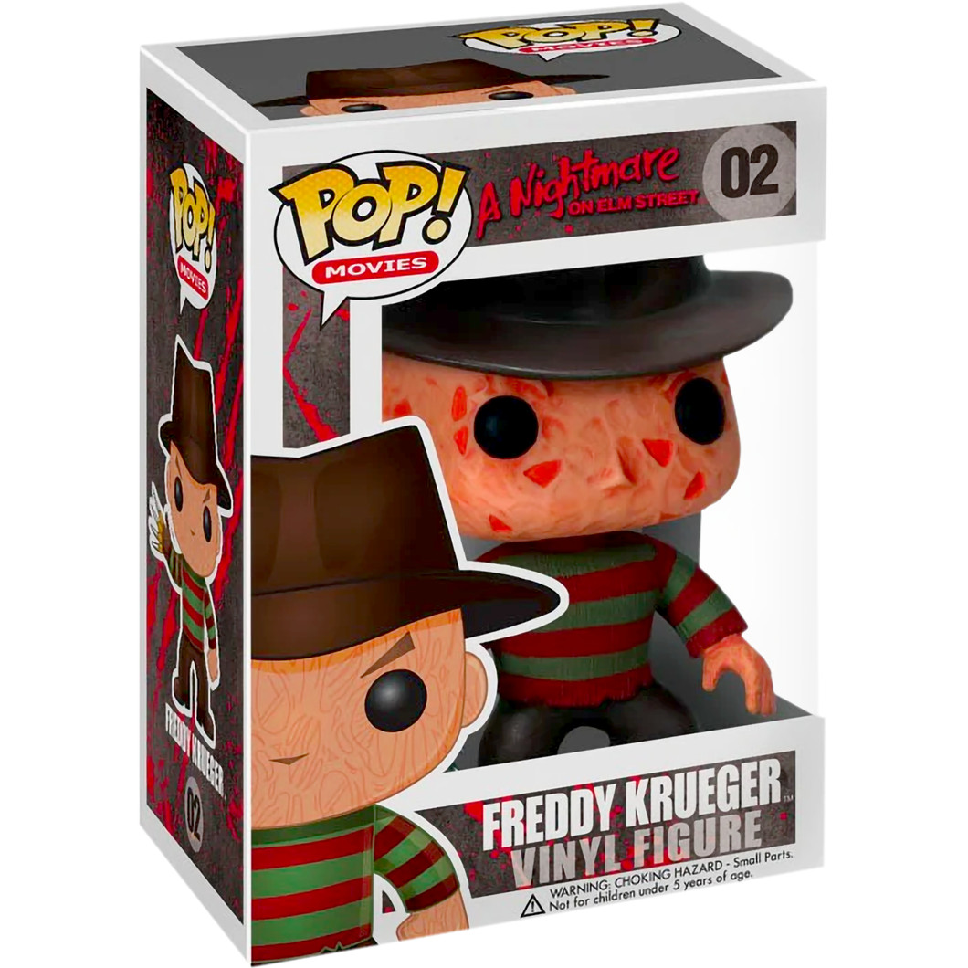 Funko POP! A Nightmare On Elm Street FREDDY KRUEGER #02 Horror +Protector NM