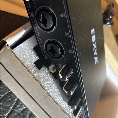 EBXYA Professional Sound Card USB Audio Interface New in Box - Photo 9/14