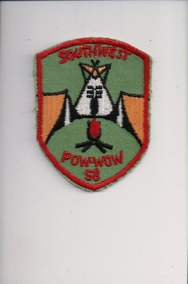 1958 Southwest Pow-Wow patch
