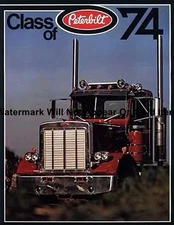 Peterbilt Truck Sales Brochure Ad Photograph Print 8.5x11"