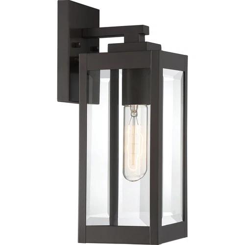 Westover 1-Light Outdoor Lantern in Western Bronze - Picture 1 of 5