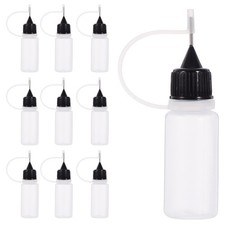 10 Pcs Liquid Storage Bottles Empty Needle Plastic Glue Applicator
