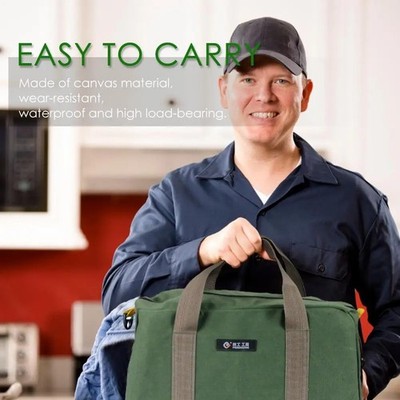 Durable Instrument Thick Pouch Tool Portable Bag Organizer Instrument Electrical