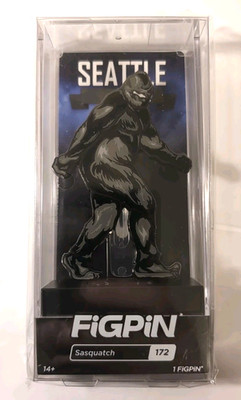 FiGPiN Seattle SASQUATCH #172 ECCC 2021 LE 1000 New, Sealed, & Locked!