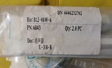 2PCS New Festo U-3/8-B 6843 Silencers  Brand