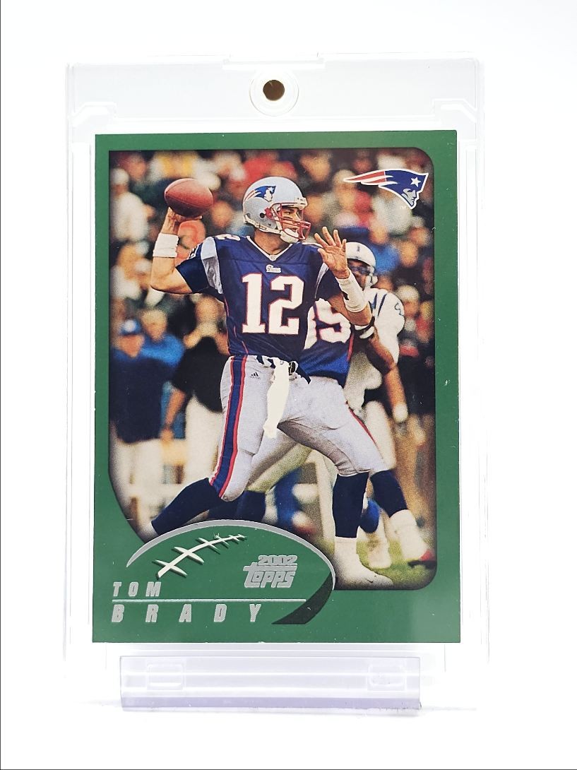 TOM BRADY 2002 TOPPS FOOTBALL BASE PATRIOTS #248 Q2846