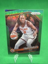 2025 Panini Prizm WNBA - Tina Charles #3 Green Prizm