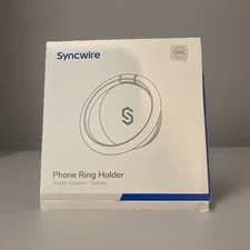 Syncwire Cell Phone Ring Holder Stand, 360 Degree Rotation 1 Pack, Black 