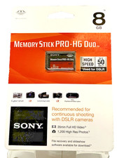 New Sony Memory Stick Pro -HG Duo 8gb MSHX8B/MN