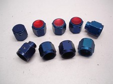 9 Nascar -10an Aluminum Fitting Block Off Female Flare Caps Aeroquip Xrp 222 9 Nascar -10an Aluminum Fitting Block Off Female Flare Caps Aeroquip Xrp 222
