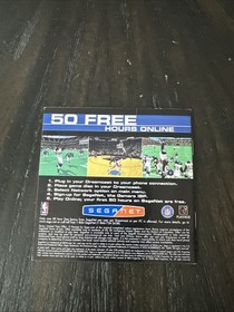 Sega Dreamcast Manual Only NBA 2K1