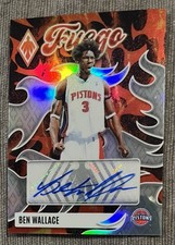 2023-24 Panini Phoenix Fuego Autographs Ben Wallace Silver #/99